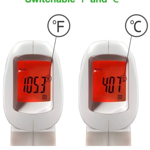 Easy@Home No Touch Forehead Thermometer for Digital
Body Temperature Measurement - Picture 8 of 9